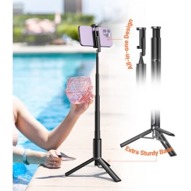 KraftGeek Selfie + Tripod (Black)