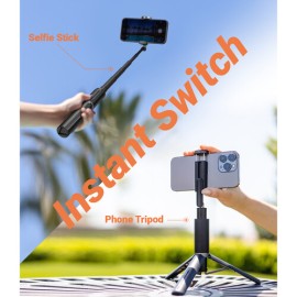 KraftGeek Selfie + Tripod (Black)