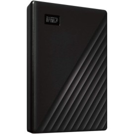 WD My Passport WDBYVG0020BBK - Hard drive - encrypted - 2 TB - external (portable) - USB 3.2 Gen 1 - 256-bit AES - black