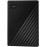 WD My Passport WDBYVG0020BBK - Hard drive - encrypted - 2 TB - external (portable) - USB 3.2 Gen 1 - 256-bit AES - black