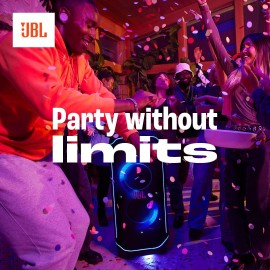 JBL PartyBox Ultimate - Party speaker - wireless - Wi-Fi 6, Bluetooth - App-controlled - 1100 Watt - 3-way - black