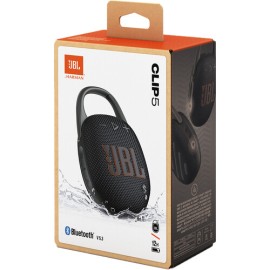 JBL Clip 5 - Speaker - for portable use - wireless - Bluetooth - App-controlled - 7 Watt - black
