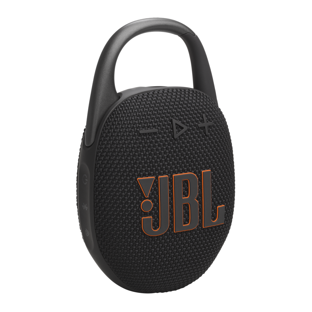 JBL Clip 5 - Speaker - for portable use - wireless - Bluetooth - App-controlled - 7 Watt - black