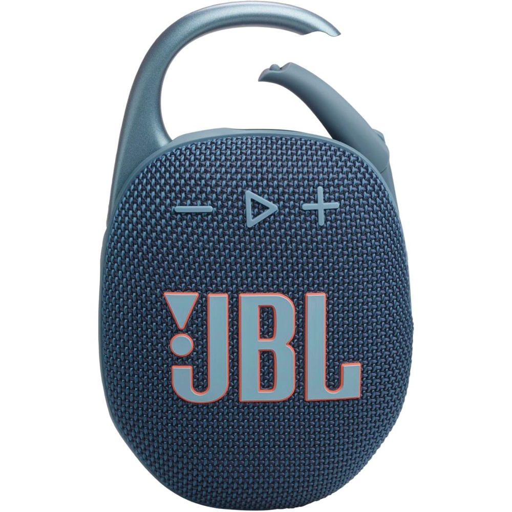 JBL Clip 5 - Speaker - for portable use - wireless - Bluetooth - App-controlled - 7 Watt - blue