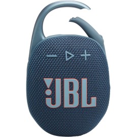 JBL Clip 5 - Speaker - for portable use - wireless - Bluetooth - App-controlled - 7 Watt - blue