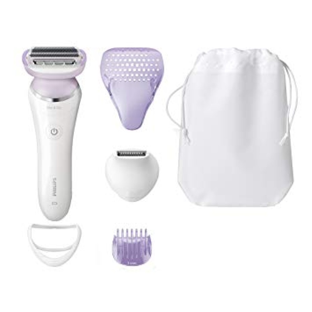 Philips BRL170/50 SatinShave Prestige Women's Electric Shaver, Cordless Hair Removal with Trimmer, BRL170/50