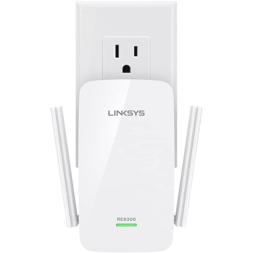 Linksys RE6300 AC750 Boost Dual-Band Wi-Fi Gigabit Range Extender / Repeater