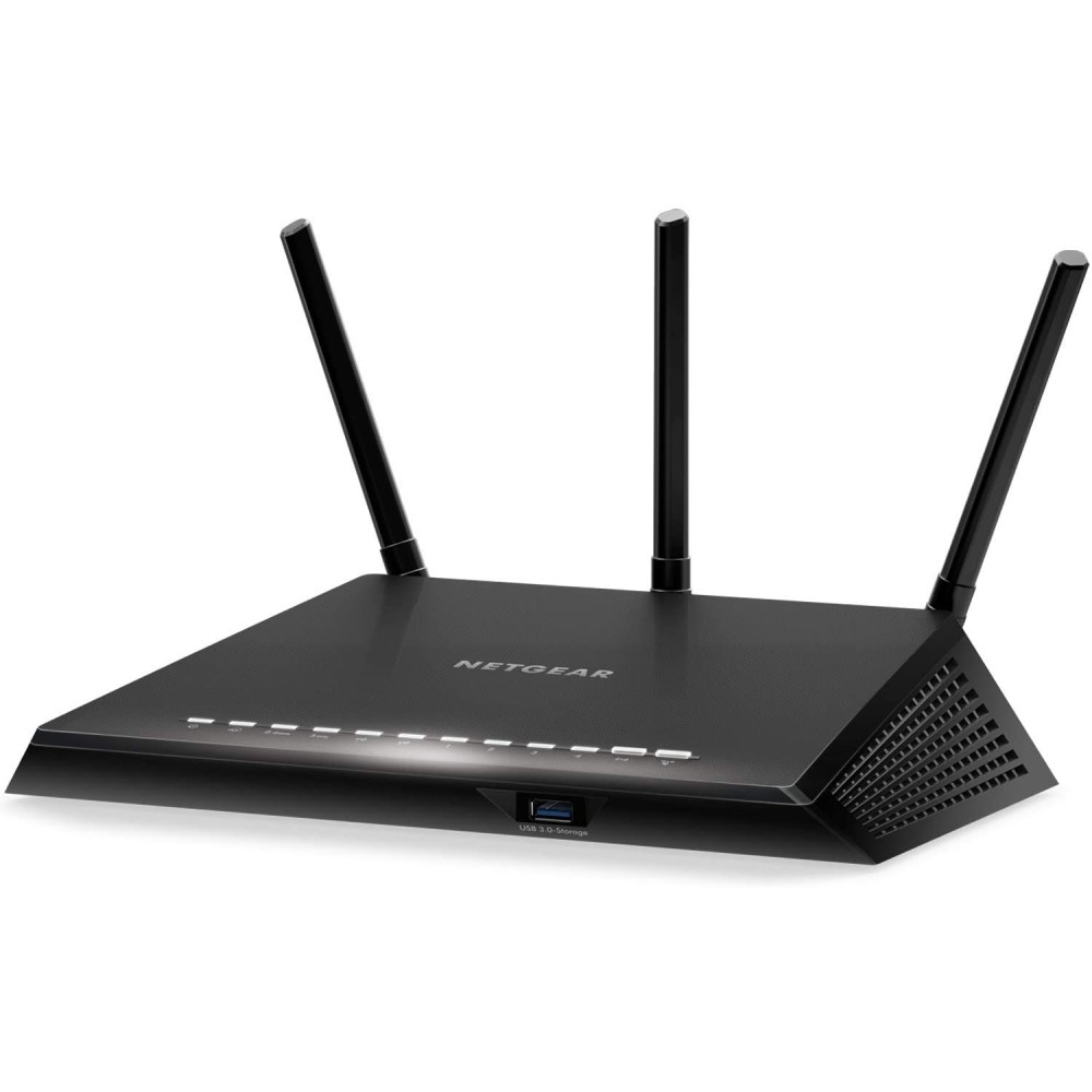 Netgear R6700 Nighthawk Smart Wi-Fi Router, R6700 - AC1750 Wireless Speed