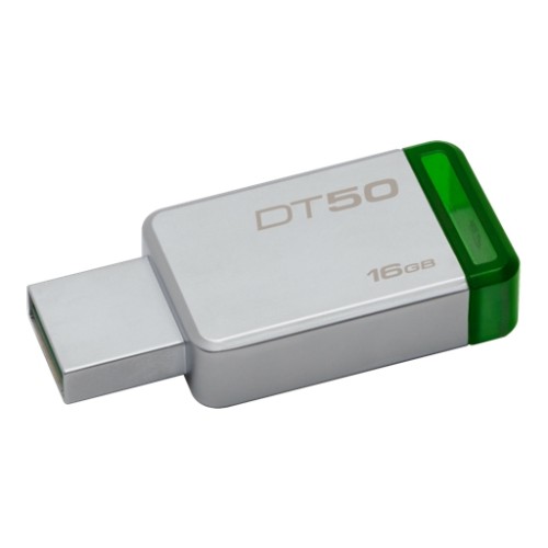 Kingston 16GB USB 3.0 DataTraveler 50 Metal/Green