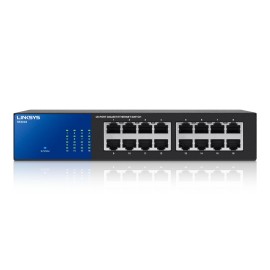 Linksys SE3016 - 16 Port Gigabit Metallic Switch