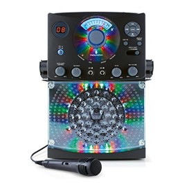 The Singing Machine Bluetooth® CD+G Karaoke System (Black)