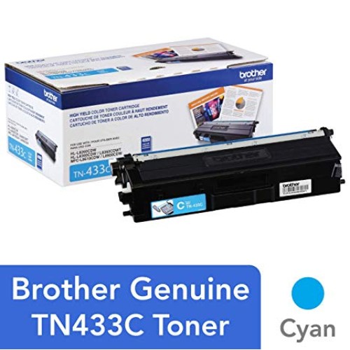 Brother TN433C Cyan original toner cartridge Up to 4,000