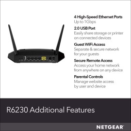 Netgear Router R6230 110V
