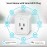 iLuv Smart WiFi Plug Mini Outlet