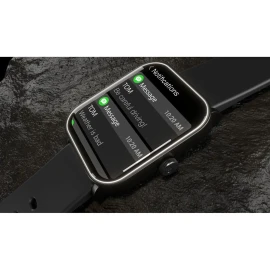 3Plus Vibe+ Gen 2 Smartwatch with Built-In GPS and 1.72 in Display (Black)