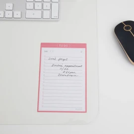 Artistic KrystalView Antimicrobial Clear Desk Pad with Microban, 40 x 24 in