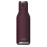 Asobu Wireless Bottle 17 oz Insulated Stainless Steel Bottle with Bluetooth Speaker Cap (Burgundy)