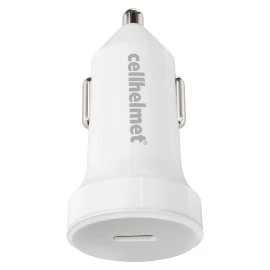 Cellhelmet CAR-PD-25W-W 25W USB-C Power Delivery Car Charger (White)