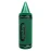Crayola CBT450GRN Portable Bluetooth Crayon Speaker with FM Radio (Green)