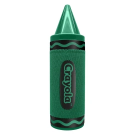 Crayola CBT450GRN Portable Bluetooth Crayon Speaker with FM Radio (Green)