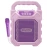 Crayola CBX210PM Portable Bluetooth Karaoke Speaker with FM Radio and Microphone (Purple)
