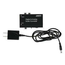 Ethereal CS-DAC2 Digital TOSLINK/Optical & Coaxial SPDIF to Analog RCA Audio Converter