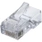 IDEAL 85-371 Cat5e Feed-Thru RJ45 Modular Plugs, 50-Pack