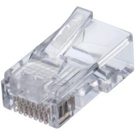 IDEAL 85-371 Cat5e Feed-Thru RJ45 Modular Plugs, 50-Pack