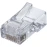 IDEAL 85-371 Cat5e Feed-Thru RJ45 Modular Plugs, 50-Pack