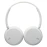 JVC HA-S35BT Wireless Bluetooth On-Ear Headphones (White)