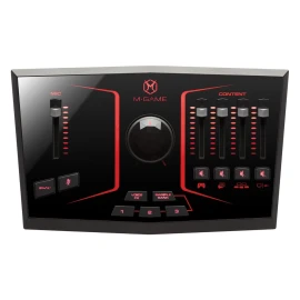 M-Audio M-Game Solo USB Streaming Mixer & 24-bit Audio Interface for Gaming and Podcasting