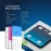 Nautica Smart Body Tracker Plus Bluetooth Scale, Navy Blue