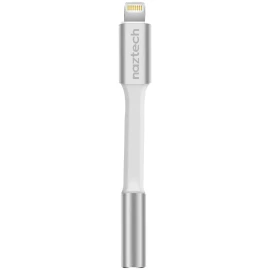 Naztech 3.5mm Audio Adapter with Lightning Connector, MFi Certified