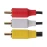 RCA VH914R 12 ft 3-RCA Stereo Audio/Video Cable