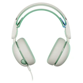 Skullcandy Grom Wired Kids Over-Ear Headphones with Mic (Bone/Seafoam)