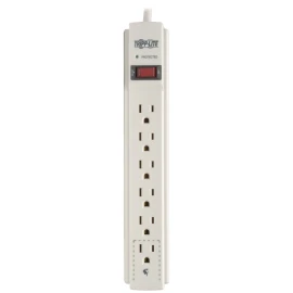 Tripp Lite by Eaton TLP606 Protect It! 6-Outlet Surge Protector, 6 ft, 900J