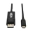 Tripp Lite by Eaton U444-003-DP-BE USB-C to DisplayPort Adapter Cable, 3 ft