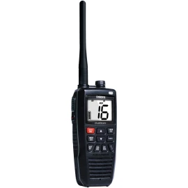 Uniden Atlantis 275 Floating Handheld VHF Marine Radio, 6W, IPX8 Submersible, NOAA Weather