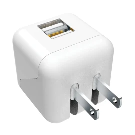 Xyst 2.4A Dual USB Wall Charger (White)