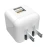 Xyst 2.4A Dual USB Wall Charger (White)