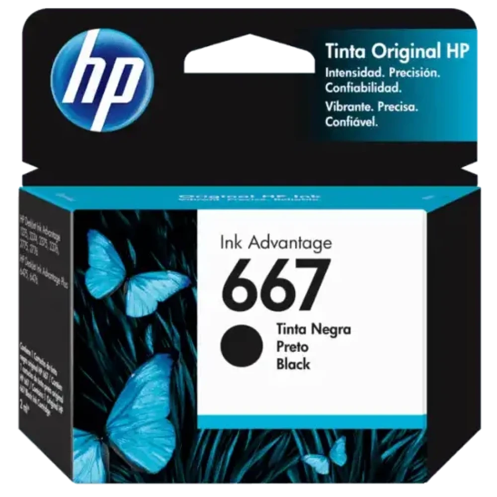 HP 667 Ink cartridge Black