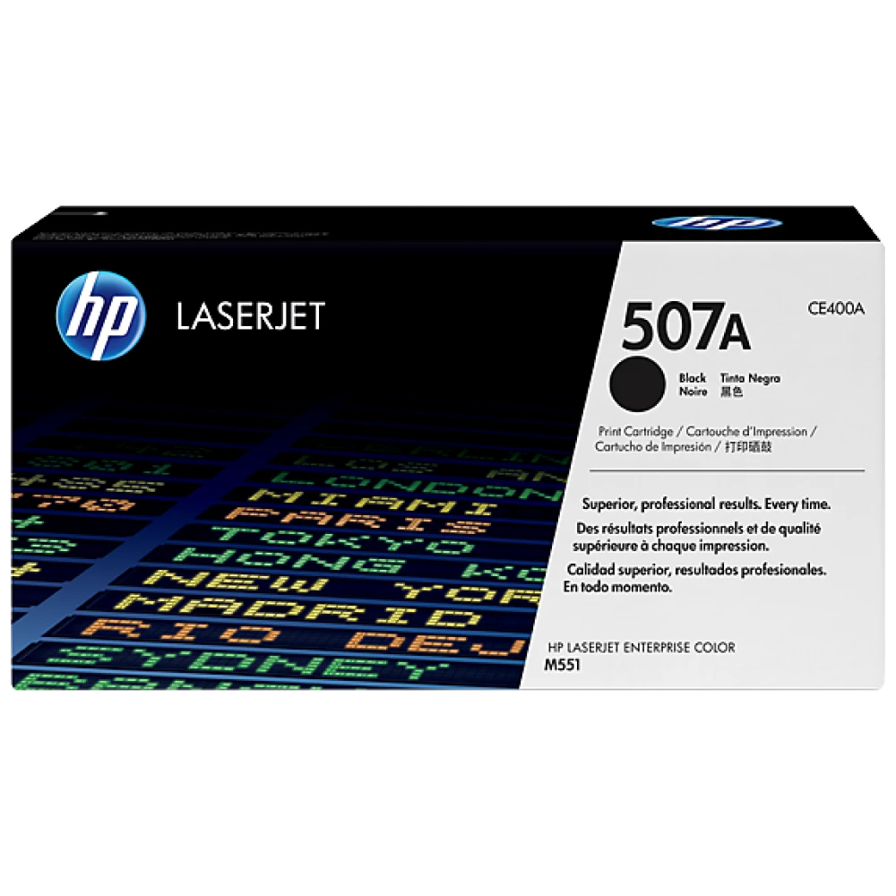 HP 507A Black Toner Cartridge