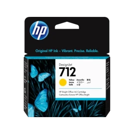 HP 712 DesignJet Ink Yellow