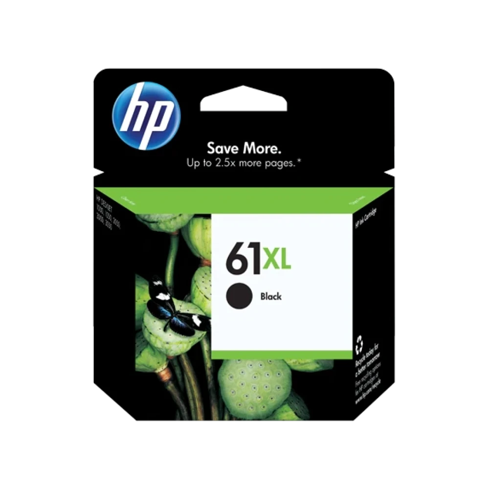 HP 61XL - High Yield - Dye-Based Black - Original - Ink Cartridge