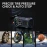 CAROSS Q15 Combo 150-PSI Portable Air Compressor and 7,500-mAh Portable Power Bank with Digital Display, LED Light, Adapter Nozzles, and Cloth Bag