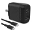 HyperGear SpeedBoost 25-Watt PD Dual-Output USB-C Wall Charger Kit