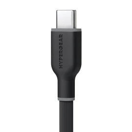 HyperGear USB-C to Lightning 10-Ft. Charge and Sync Flexi Pro Soft-Touch Silicone Fast Charge Cable, for Smartphones and Tablets (Black)