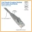 Tripp Lite by Eaton CAT-6 Gigabit Snagless Molded Stranded UTP Ethernet Cable (7 Ft.; Blue)