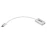 Tripp Lite by Eaton USB-C to 3.5-mm Stereo Audio Adapter, Silver, U437-002