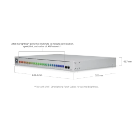 Ubiquiti UniFi Pro Max 24 PoE 24-Port 2.5G/1G Managed Switch
